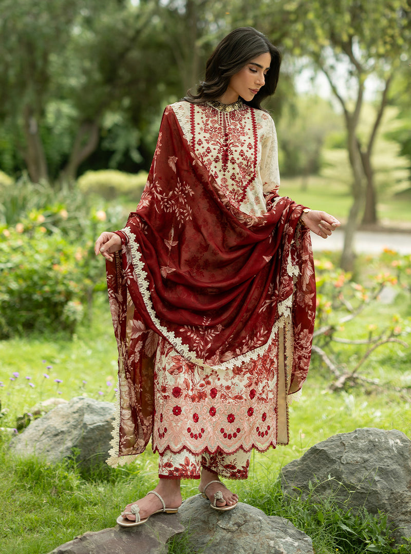 Buy from khaslibaas | ZAINAB CHOTTANI Luxury Lawn '26 | 3 piece unstitched embroidered lawn suit for women (Laine - 16).choose good quality brands like Maria b, Sobia Nazir zainab Chottani Various Pakistani branded dresses summer fabric, elegant design, perfect for casual & formal wear.delivery available in UK, USA, Canada, UAE, Dubai and other countries... 