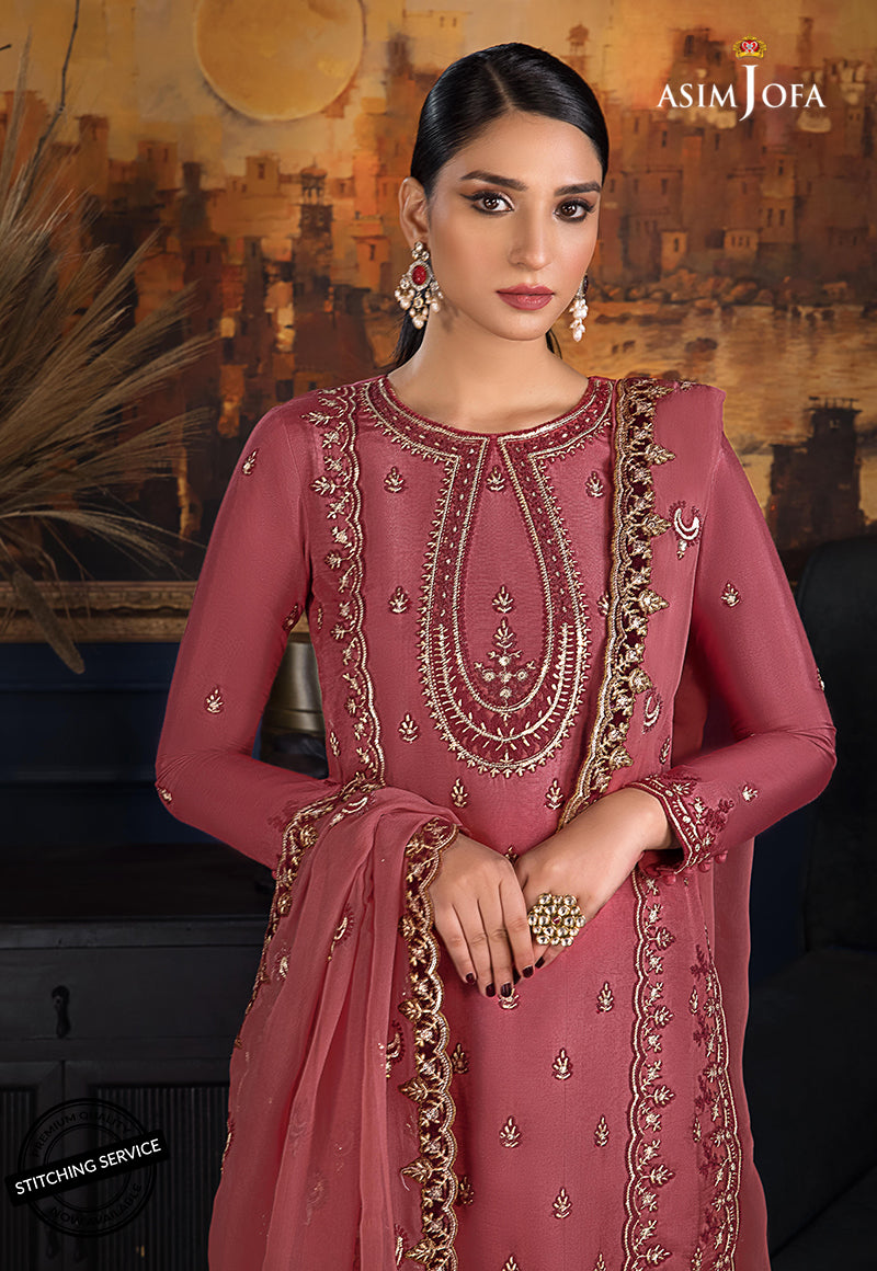 Buy Asim jofa AJRE-07 EMBROIDERED COTTON SILK| Women FESTIVE Dress 2026.choose good quality brands like Maria b zainab Chottani, Hussain Rehar etc... Various Pakistani branded dresses summer fabric, elegant design, perfect for casual & formal wear also shop eid collections from khaslibaas .delivery available in UK, USA, Canada, UAE, Dubai and other countries... 