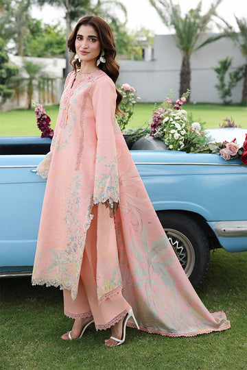 Buy from khaslibaas RANG RASIYA | Florence Luxury Festive Edit 'Laleh - 3 piece unstitched embroidered Festive suit for women .choose good quality brands like Maria b Sobia Nazir Various Pakistani branded dresses summer fabric, elegant design, perfect for casual & formal wear.delivery available in UK, USA,Australia, Canada, UAE, Dubai and other countries... 