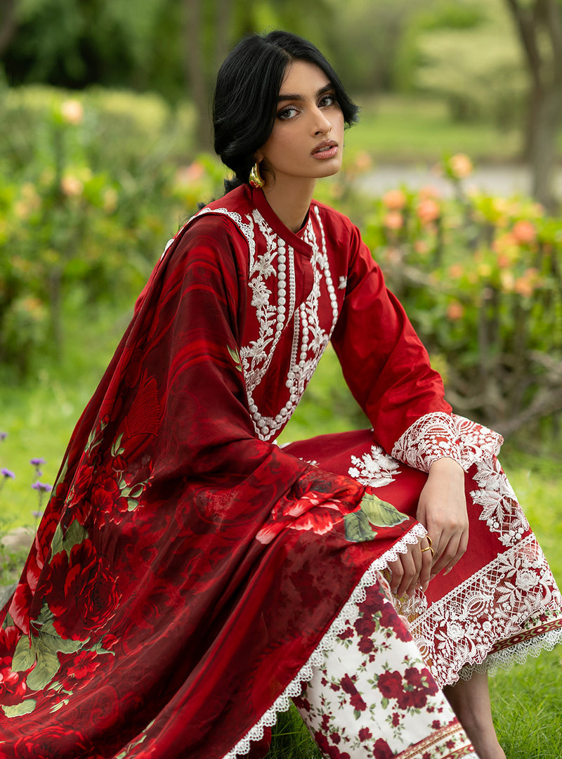 Buy from khaslibaas | ZAINAB CHOTTANI Luxury Lawn '26 | 3 piece unstitched embroidered lawn suit for women (Rohe - 05).choose good quality brands like Maria b, Sobia Nazir zainab Chottani Various Pakistani branded dresses summer fabric, elegant design, perfect for casual & formal wear.delivery available in UK, USA, Canada, UAE, Dubai and other countries... 