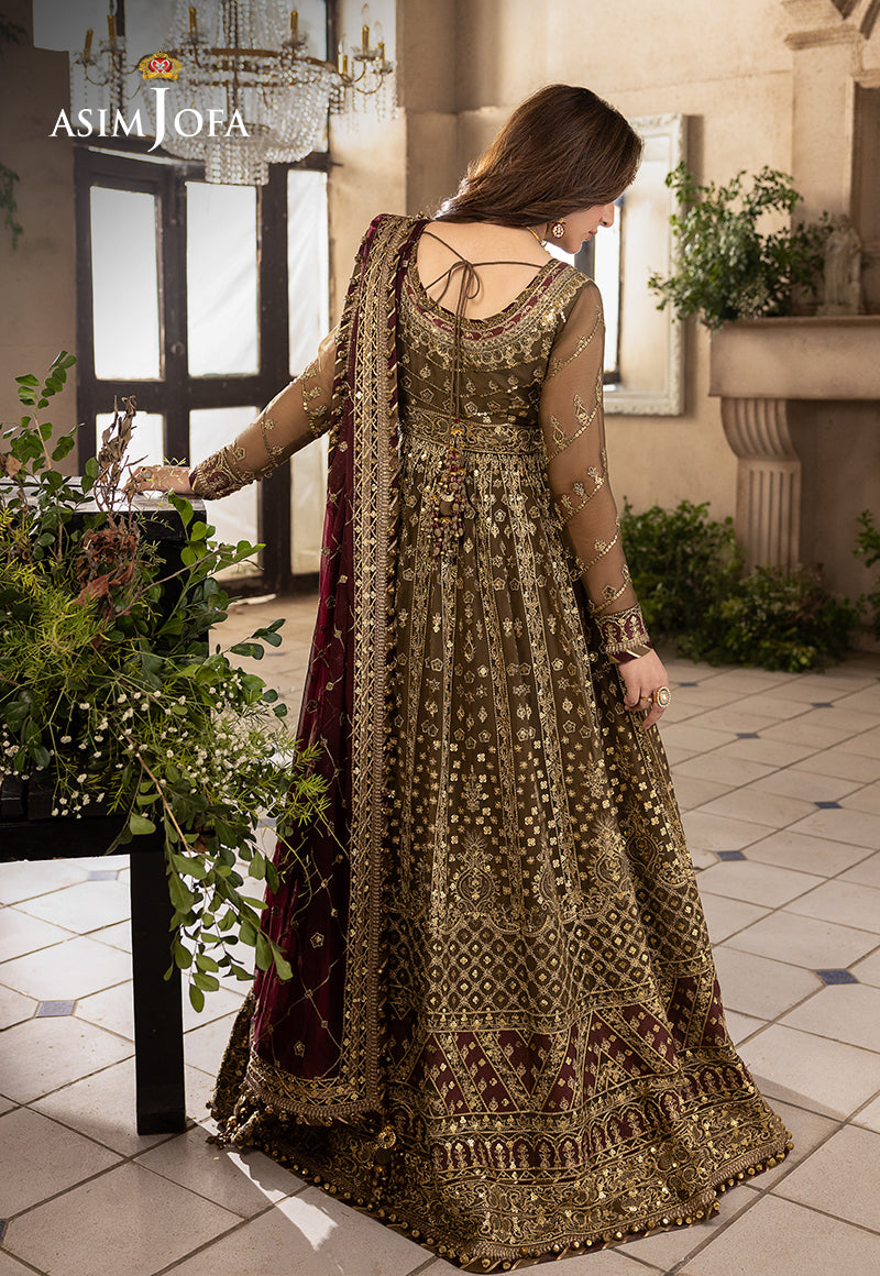 Buy Asim jofa AJNB-11 EMBROIDERED CHIFFON  | Women FESTIVE Dress 2026.choose good quality brands like Maria b zainab Chottani, Hussain Rehar etc... Various Pakistani branded dresses summer fabric, elegant design, perfect for casual & formal wear also shop eid collections from khaslibaas .delivery available in UK, USA, Canada, UAE, Dubai and other countries... 