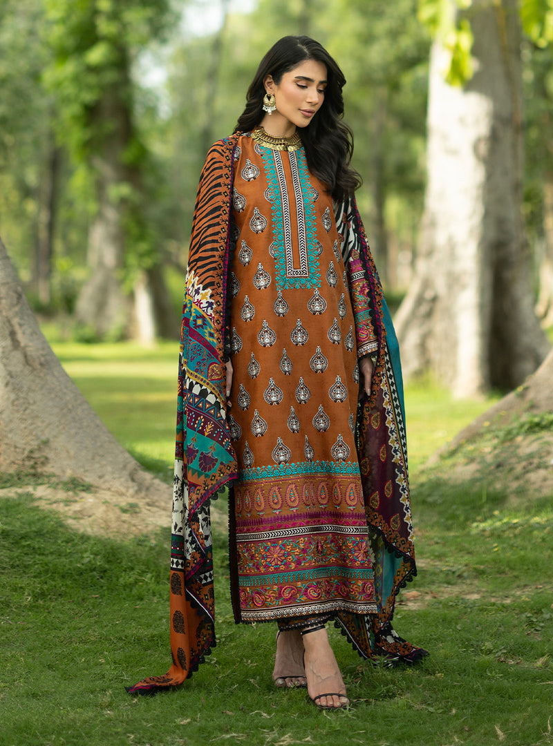 Buy from khaslibaas | ZAINAB CHOTTANI Luxury Lawn '26 | 3 piece unstitched embroidered lawn suit for women (Erin - 11).choose good quality brands like Maria b, Sobia Nazir zainab Chottani Various Pakistani branded dresses summer fabric, elegant design, perfect for casual & formal wear.delivery available in UK, USA, Canada, UAE, Dubai and other countries... 