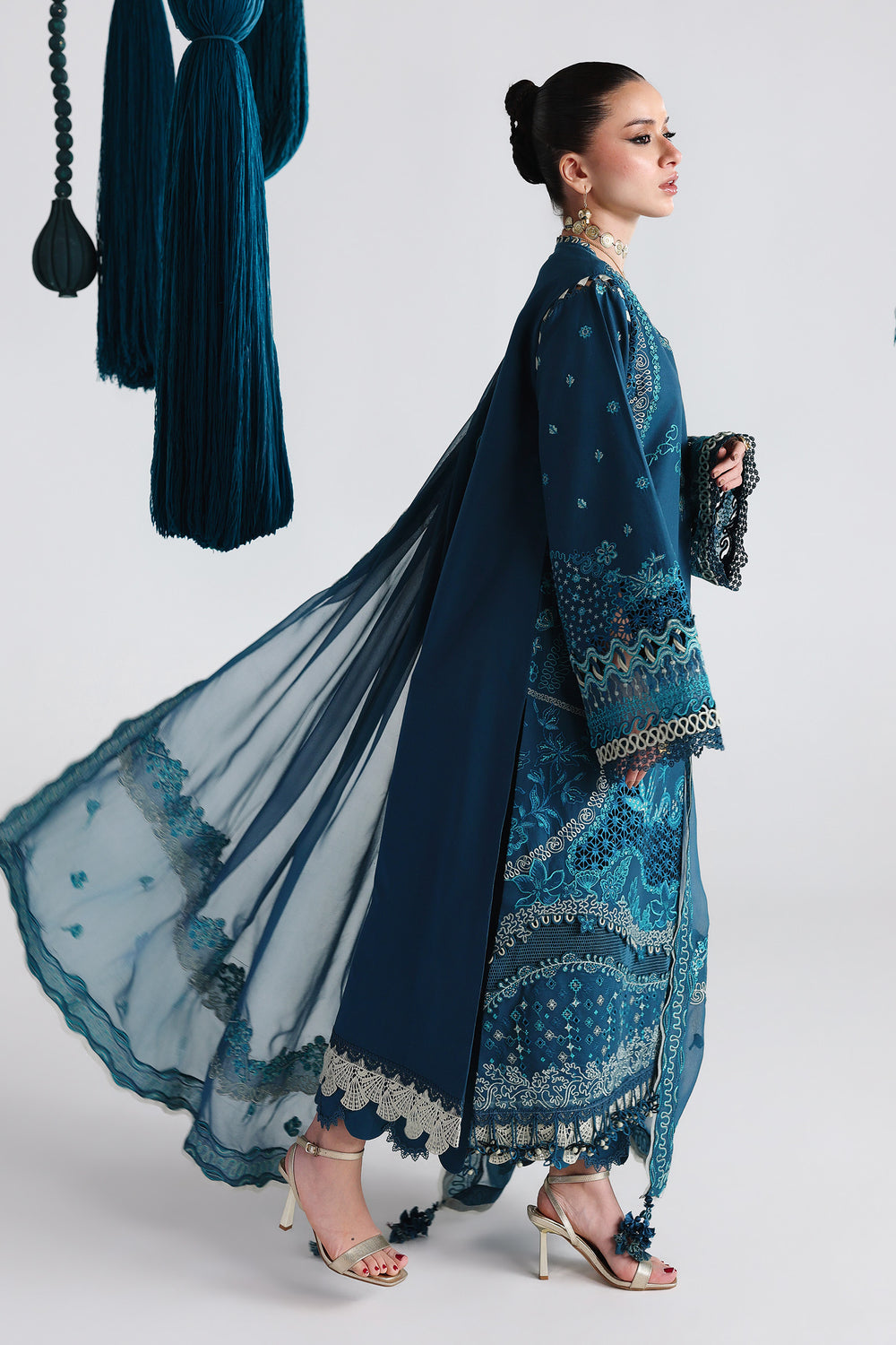 Buy QALAMKAR QFL-07 KAISA Embroidered  Suit 3 Pcs Unstitched | Women Summer Dresses 2026.choose good quality brands like Maria b zainab Chottani, Hussain Rehar, sobia nazir etc... Various Pakistani branded dresses summer fabric, elegant design, perfect for casual & formal wear also shop eid collections from khaslibaas .delivery available in UK, USA, Canada, UAE, Dubai and other countries... 