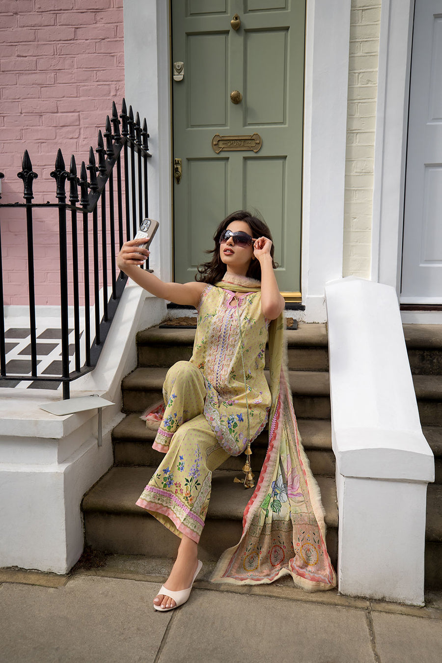 Buy SN Prints Design 2B Unstitched Lawn Suit 2026 | Women Summer Collection for women.choose good quality brands like Maria b zainab Chottani, Hussain Rehar etc... Various Pakistani branded dresses summer fabric, elegant design, perfect for casual & formal wear also shop eid collections from khaslibaas .delivery available in UK, USA, Canada, UAE, Dubai and other countries... 