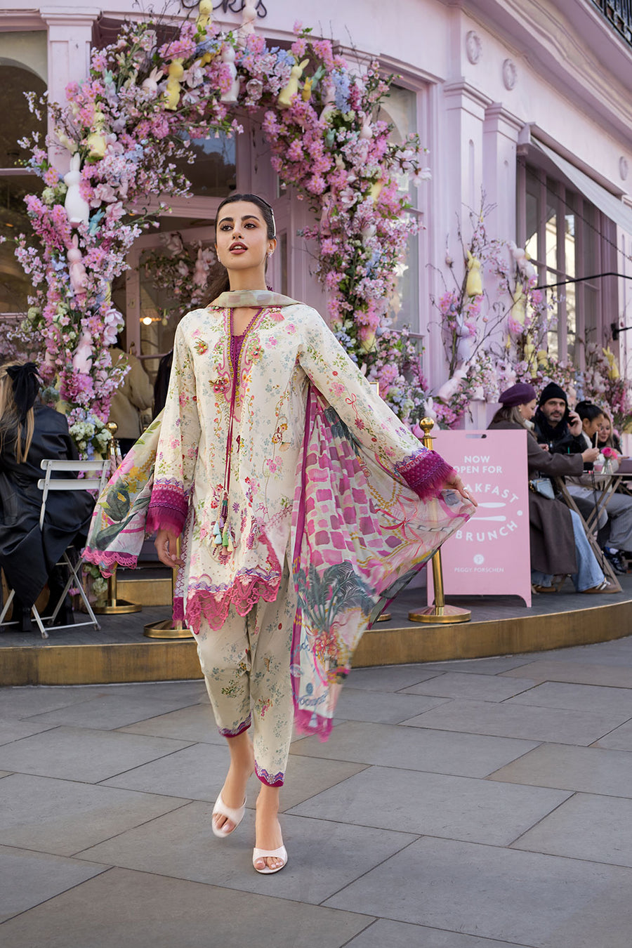 Buy SN Prints Design 7B Unstitched Lawn Suit 2026 | Women Summer Collection for women.choose good quality brands like Maria b zainab Chottani, Hussain Rehar etc... Various Pakistani branded dresses summer fabric, elegant design, perfect for casual & formal wear also shop eid collections from khaslibaas .delivery available in UK, USA, Canada, UAE, Dubai and other countries... 