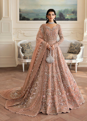 Miraya Peach Pink Bridal Collection