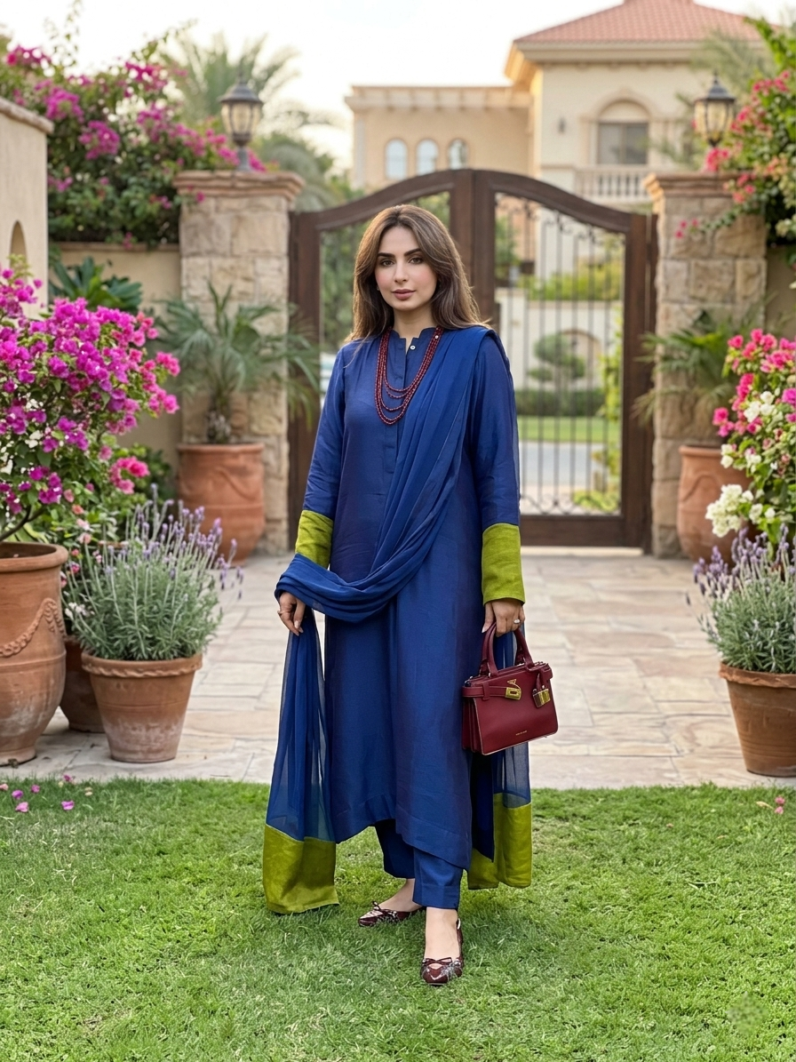 Pret collection | Pure shesha silk suit