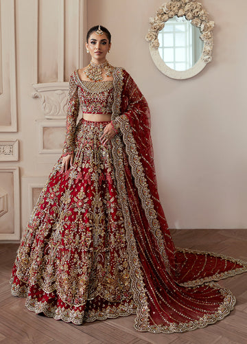 Zamira Red Bridal Collection