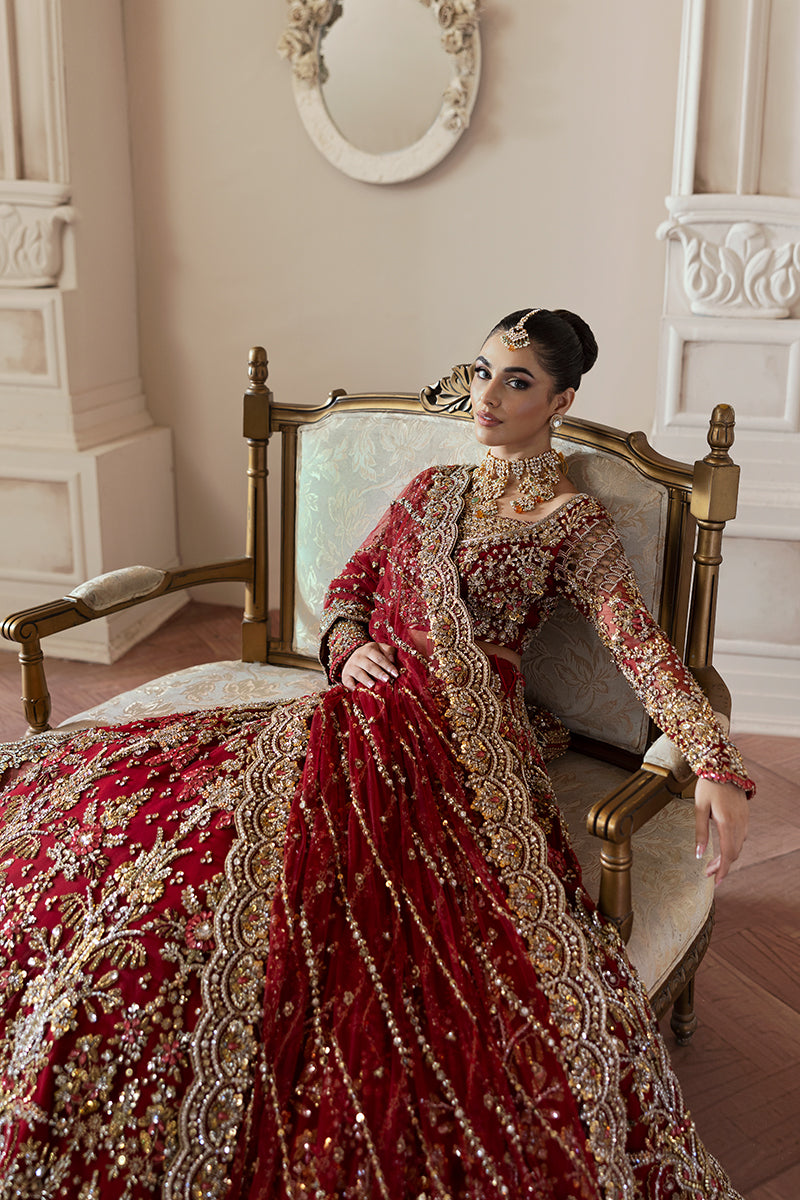 Zamira Red Bridal Collection