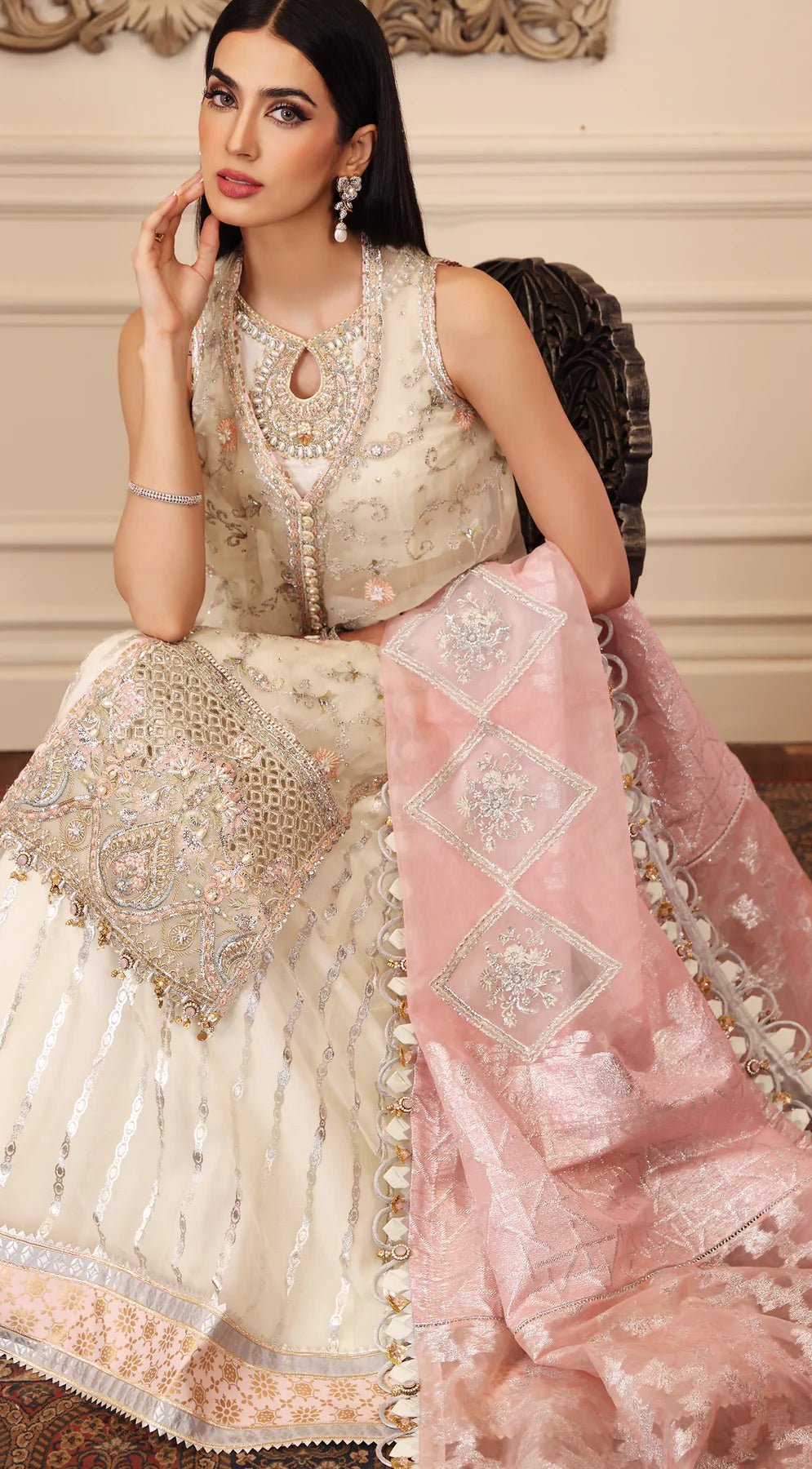 Buy ANAYA AC22-03 AMELIA Opulence Embroidered Formal | FESTIVE Dress 2026.choose good quality brands like Maria b zainab Chottani, Hussain Rehar etc... Various Pakistani branded dresses summer fabric, elegant design, perfect for casual & formal wear also shop eid collections from khaslibaas .delivery available in UK, USA, Canada, UAE, Dubai and other countries... 