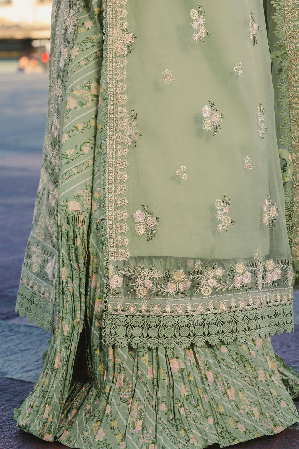 Buy Afrozeh | Mulaqaat'26 - DEEDAR Embroidered  Suit 3 Pcs Unstitched | Women Summer Dresses 2026.choose good quality brands like Maria b zainab Chottani, Hussain Rehar, sobia nazir etc... Various Pakistani branded dresses summer fabric, elegant design, perfect for casual & formal wear also shop eid collections from khaslibaas .delivery available in UK, USA, Canada, UAE, Dubai and other countries... 