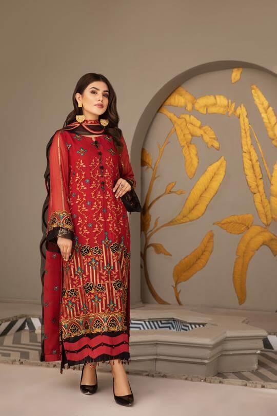 Buy Alizeh Fashion D-11 Mayna Vol-05 | Women FESTIVE Dress 2026.choose good quality brands like Maria b zainab Chottani, Hussain Rehar etc... Various Pakistani branded dresses summer fabric, elegant design, perfect for casual & formal wear also shop eid collections from khaslibaas .delivery available in UK, USA, Canada, UAE, Dubai and other countries... 