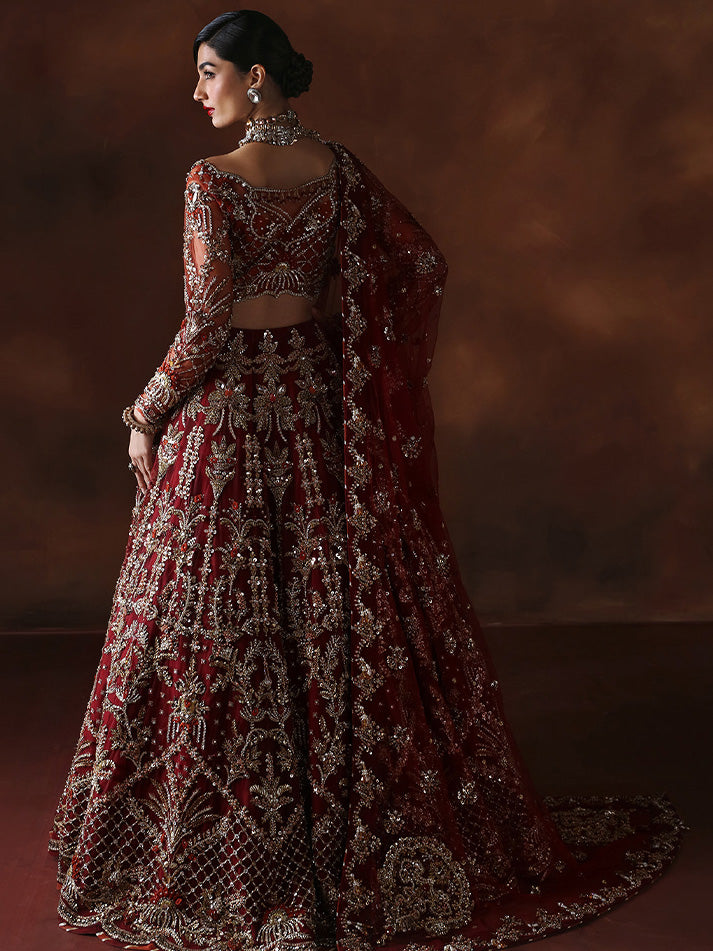 Regal Deep Rust Bridal Collection