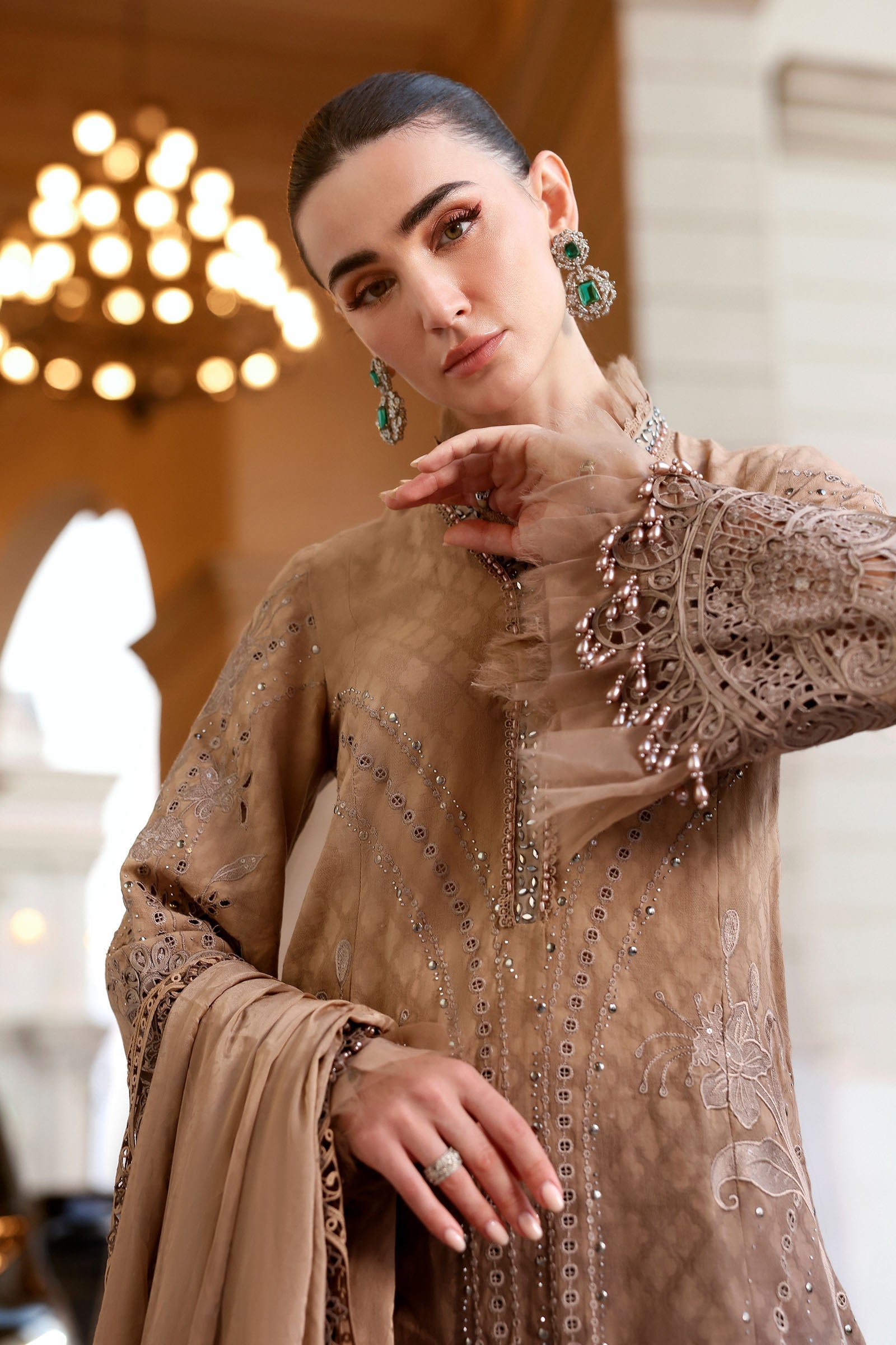 Buy from khaslibaas mariab Luxury 3 piece unstitched embroidered lawn suit for women ( D-2601-A ).choose good quality brands like Maria b Sobia Nazir Various Pakistani branded dresses summer fabric, elegant design, perfect for casual & formal wear.delivery available in UK, USA,Australia, Canada, UAE, Dubai and other countries... 