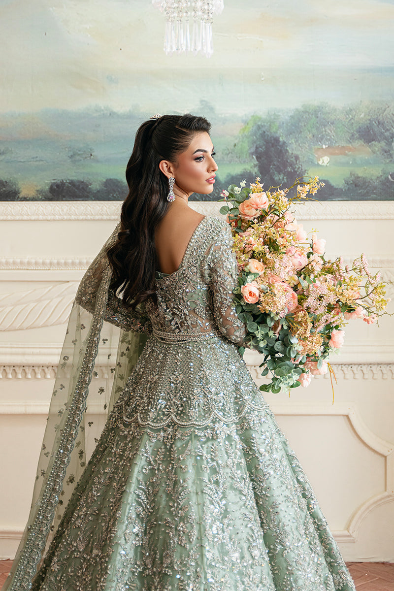 Taliah Mint Green Bridal Collection
