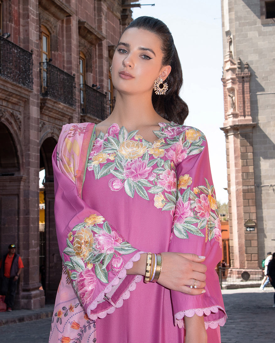 MUSHQ Odyssey Lawn 2026 Meredith– Luxury Unstitched Embroidered Lawn Suit  | Women Summer Dresses 2026.choose good quality brands like Maria b zainab Chottani, Hussain Rehar, sobia nazir, Qalamkar, asim jofa etc... Various Pakistani branded dresses summer fabric, elegant design, perfect for casual & formal wear also shop eid collections from khaslibaas .delivery available in UK, USA, Canada, UAE, Dubai, Australia and other countries... 