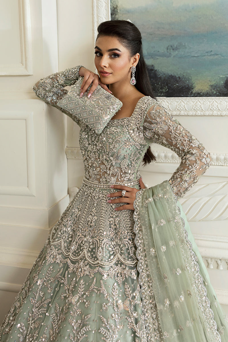 Taliah Mint Green Bridal Collection