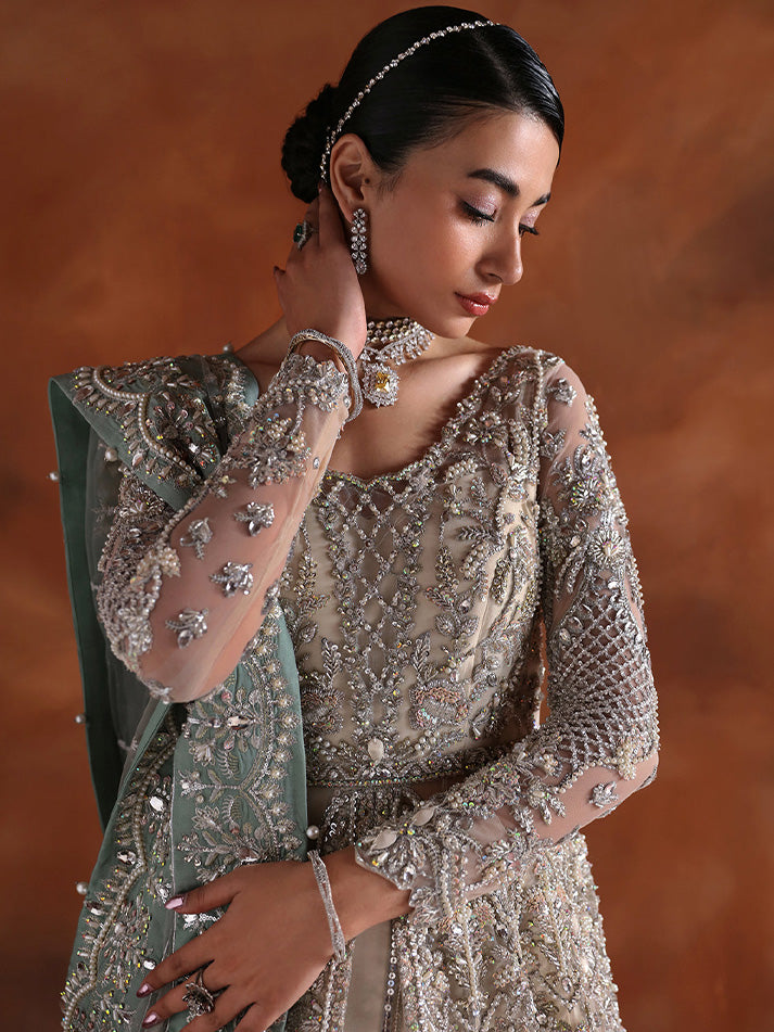 Opulent Ivory Mint Bridal Collection
