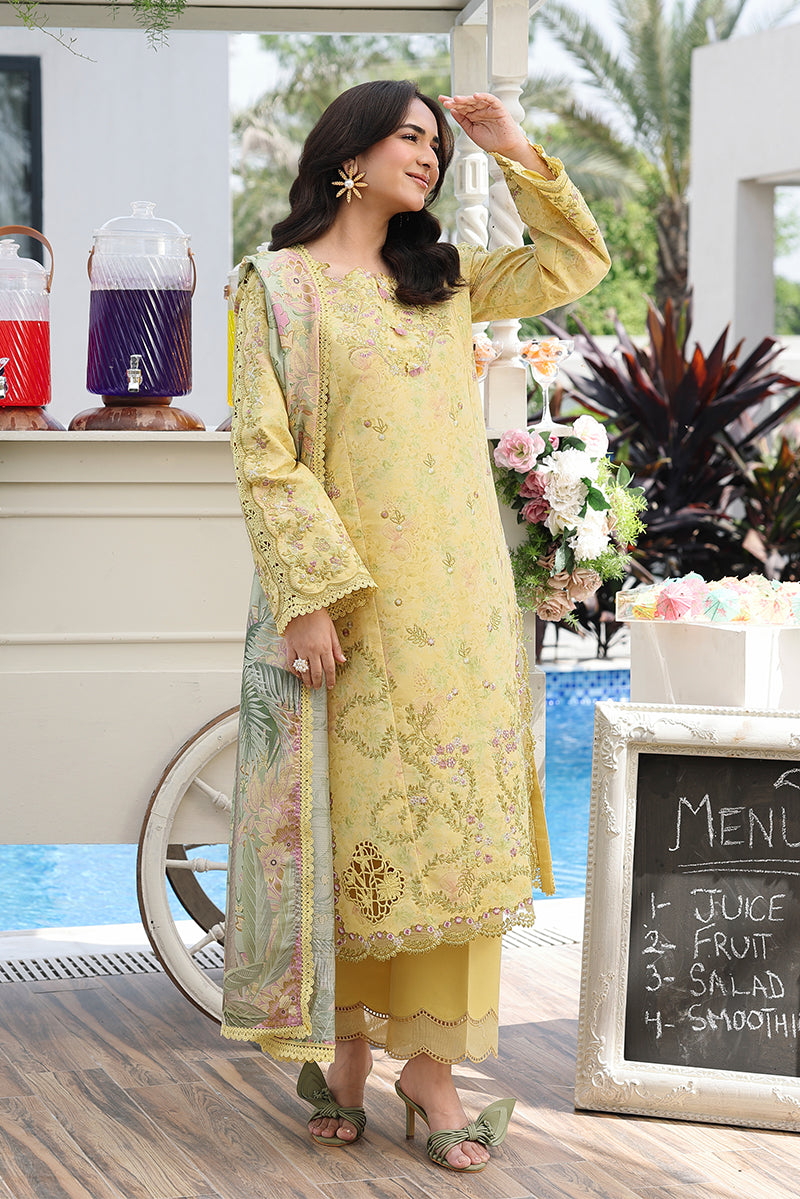 Buy from khaslibaas RANG RASIYA | Florence Luxury Festive Edit 'Yumna - 3 piece unstitched embroidered Festive suit for women .choose good quality brands like Maria b Sobia Nazir Various Pakistani branded dresses summer fabric, elegant design, perfect for casual & formal wear.delivery available in UK, USA,Australia, Canada, UAE, Dubai and other countries... 