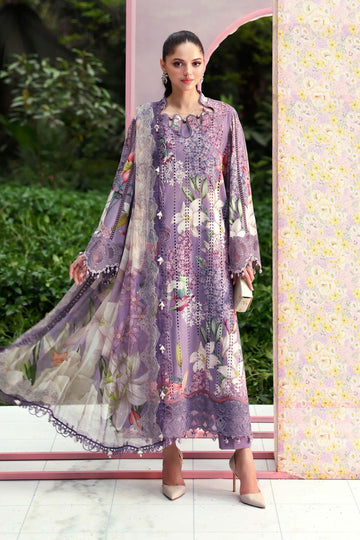 Buy from khaslibaas mariab premium 3 piece unstitched embroidered lawn suit for women (MPT-3006-B).choose good quality brands like Maria b Sobia Nazir Various Pakistani branded dresses summer fabric, elegant design, perfect for casual & formal wear.delivery available in UK, USA, Canada, UAE, Dubai and other countries... 