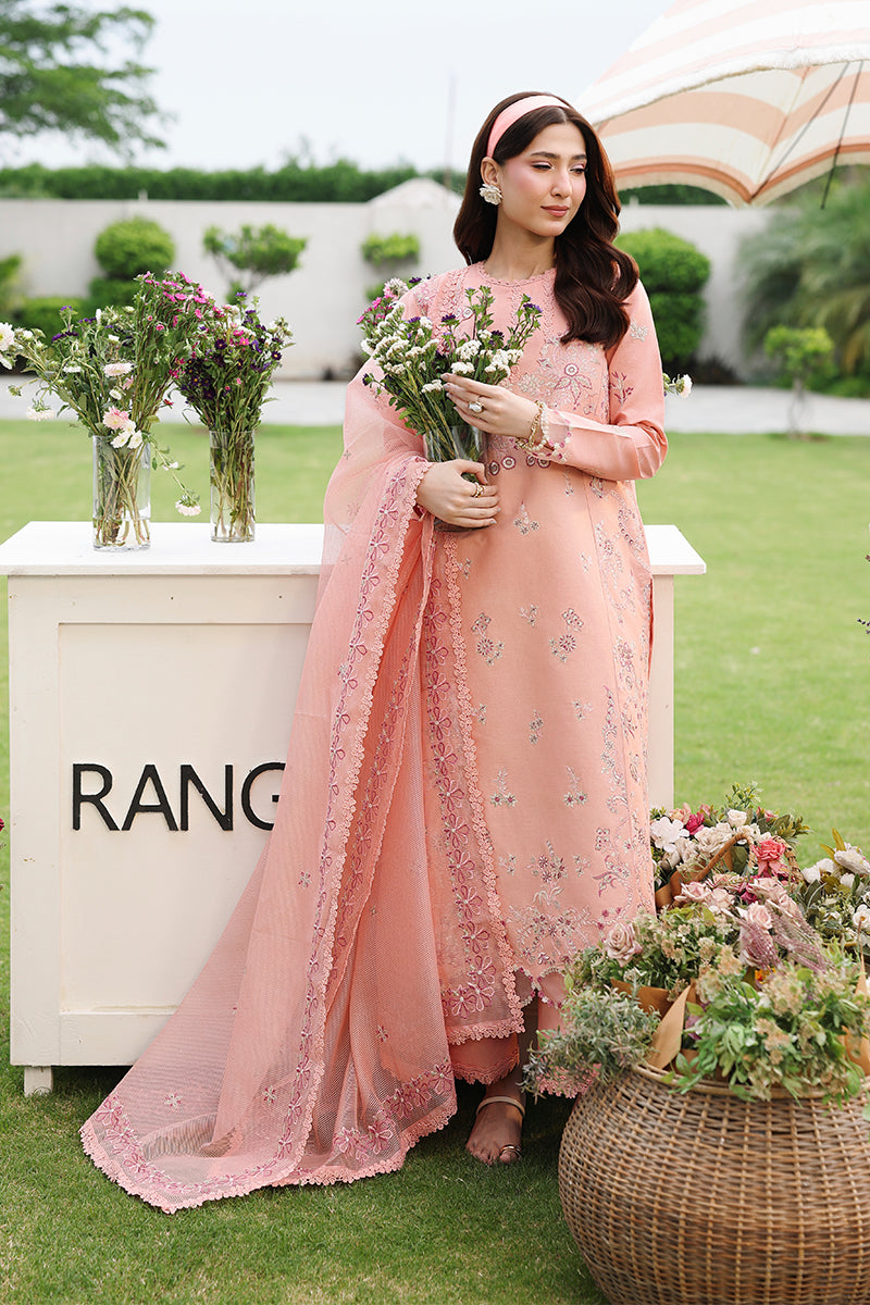 Buy from khaslibaas RANG RASIYA | Florence Luxury Festive Edit '26-Sahar - 3 piece unstitched embroidered Festive suit for women .choose good quality brands like Maria b Sobia Nazir Various Pakistani branded dresses summer fabric, elegant design, perfect for casual & formal wear.delivery available in UK, USA,Australia, Canada, UAE, Dubai and other countries.