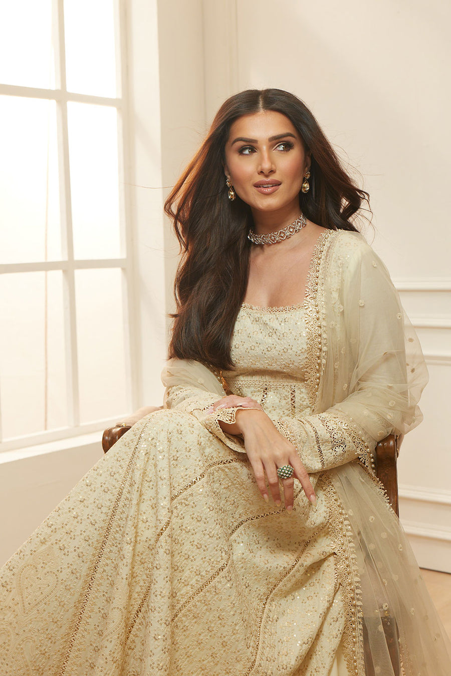 Buy from khaslibaas | sobia nazir Luxury Lawn Eid 2026 | 3 piece unstitched embroidered lawn suit for women (design 1A).choose good quality brands like Maria b zainab Chottani Various Pakistani branded dresses summer fabric, elegant design, perfect for casual & formal wear.delivery available in UK, USA, Canada, UAE, Dubai and other countries... 