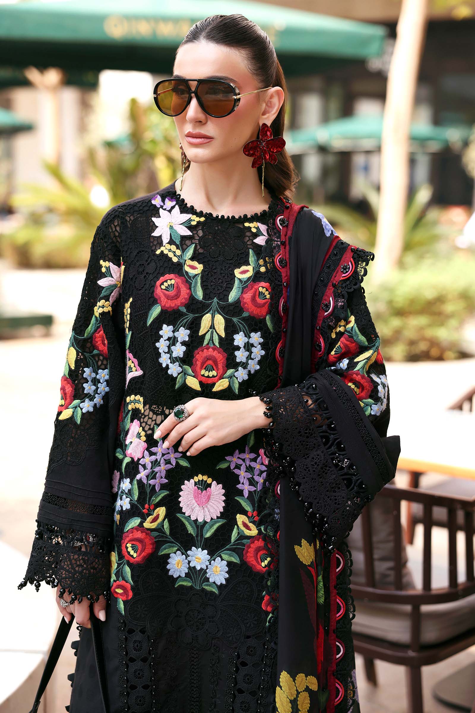 Buy from khaslibaas mariab Luxury 3 piece unstitched embroidered lawn suit for women ( D-2610-B).choose good quality brands like Maria b Sobia Nazir Various Pakistani branded dresses summer fabric, elegant design, perfect for casual & formal wear.delivery available in UK, USA,Australia, Canada, UAE, Dubai and other countries... 