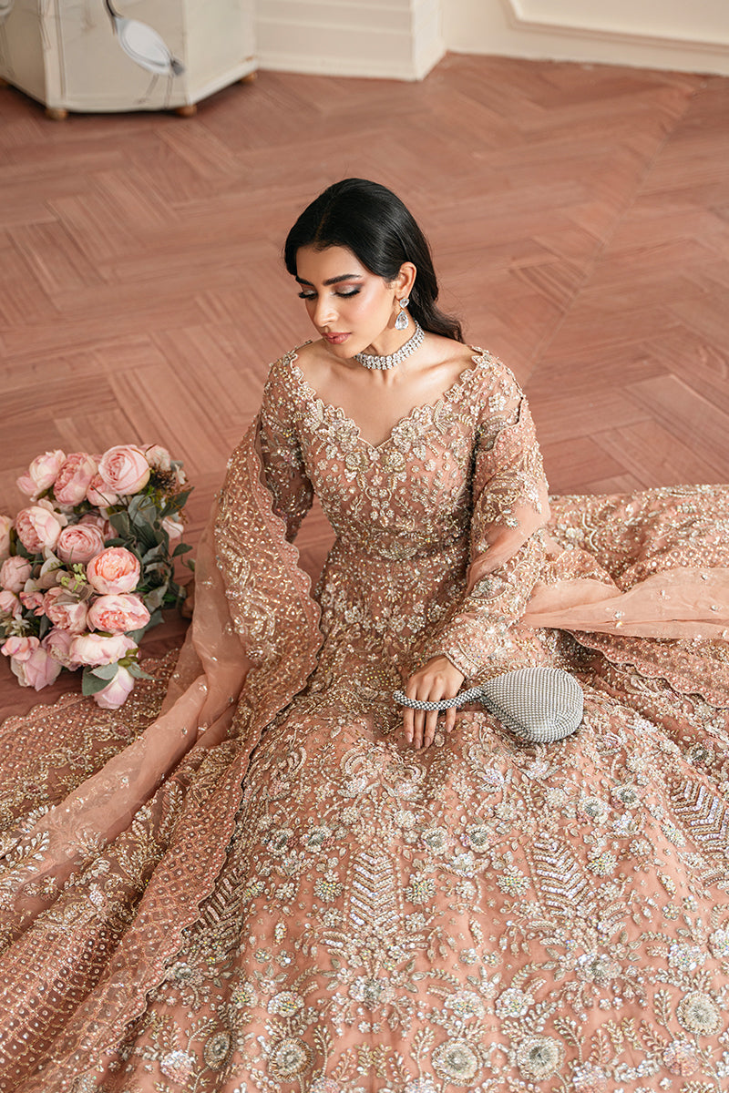 Miraya Peach Pink Bridal Collection