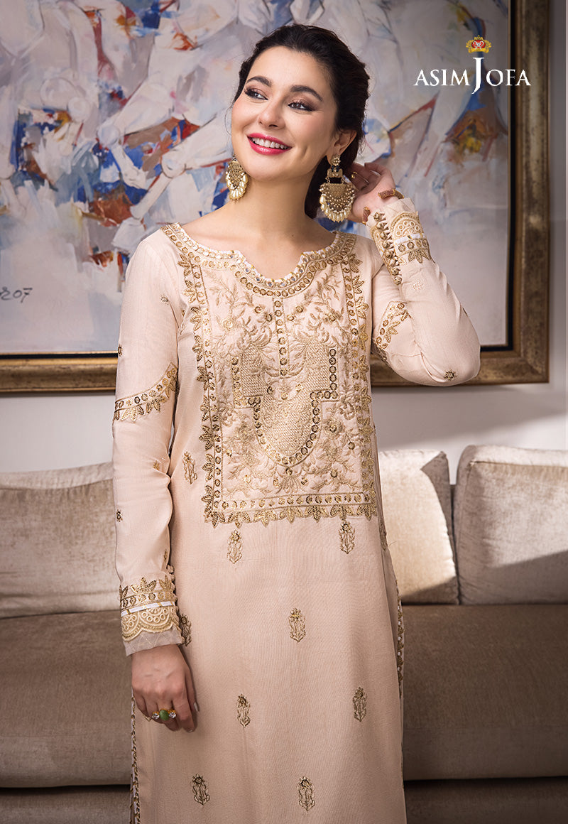Buy Asim jofa | AJZS-15 Embroidered collection | Women FESTIVE Dress 2026.choose good quality brands like Maria b zainab Chottani, Hussain Rehar etc... Various Pakistani branded dresses summer fabric, elegant design, perfect for casual & formal wear also shop eid collections from khaslibaas .delivery available in UK, USA, Canada, UAE, Dubai and other countries... 