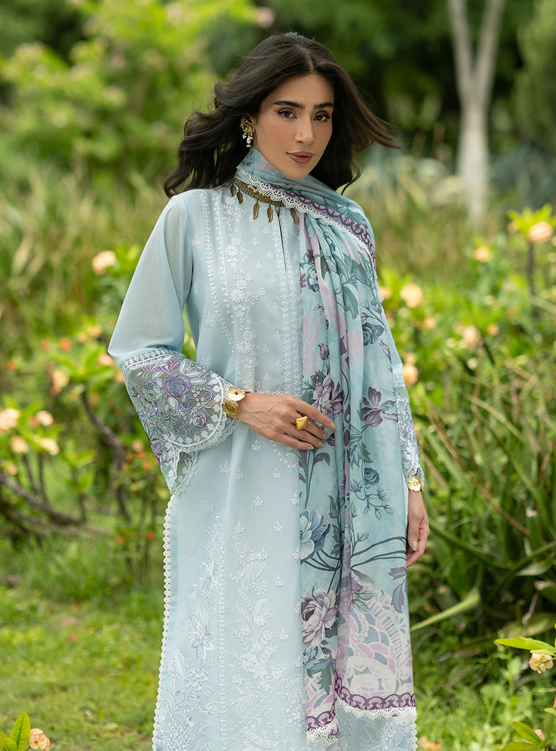 Buy from khaslibaas | ZAINAB CHOTTANI Luxury Lawn '26 | 3 piece unstitched embroidered lawn suit for women (Cove - 06).choose good quality brands like Maria b, Sobia Nazir zainab Chottani Various Pakistani branded dresses summer fabric, elegant design, perfect for casual & formal wear.delivery available in UK, USA, Canada, UAE, Dubai and other countries... 
