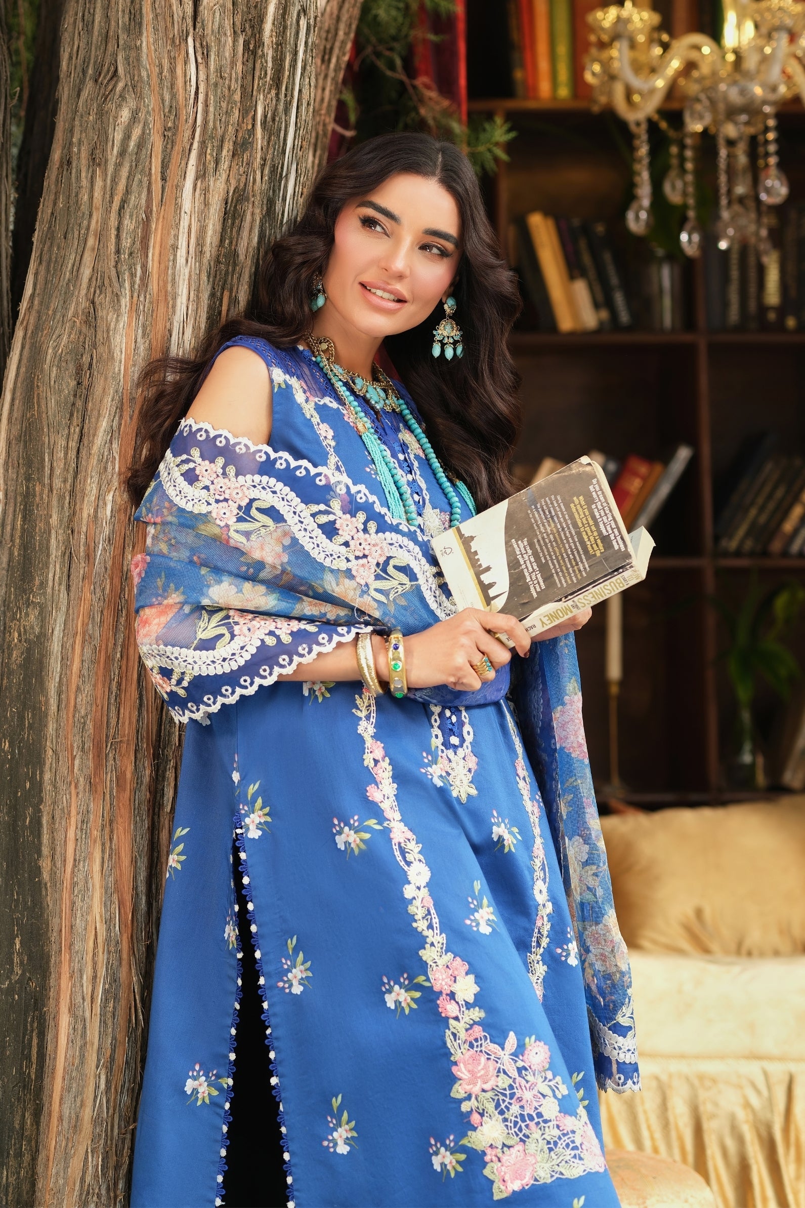 Buy from khaslibaas | Maryam Hussain Luxury Lawn '26 | 3 piece unstitched embroidered lawn suit for women (Skye).choose good quality brands like Maria b, Sobia Nazir zainab Chottani Various Pakistani branded dresses summer fabric, elegant design, perfect for casual & formal wear.delivery available in UK, USA, Canada, UAE, Dubai and other countries... 