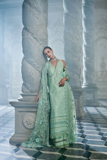 Buy from khaslibaas | sobia nazir Luxury Lawn Eid 2026 | 3 piece unstitched embroidered lawn suit for women (design 4B).choose good quality brands like Maria b zainab Chottani Various Pakistani branded dresses summer fabric, elegant design, perfect for casual & formal wear.delivery available in UK, USA, Canada, UAE, Dubai and other countries... 