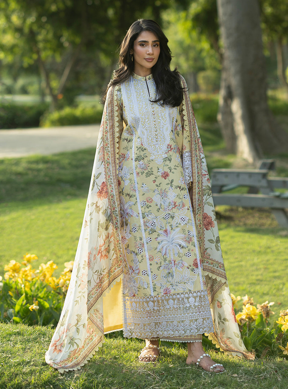 Buy from khaslibaas | ZAINAB CHOTTANI Luxury Lawn '26 | 3 piece unstitched embroidered lawn suit for women (Dune - 12).choose good quality brands like Maria b, Sobia Nazir zainab Chottani Various Pakistani branded dresses summer fabric, elegant design, perfect for casual & formal wear.delivery available in UK, USA, Canada, UAE, Dubai and other countries... 