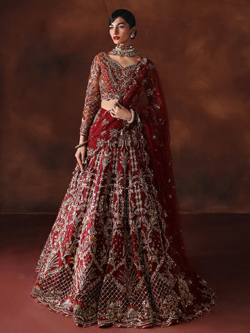 Regal Deep Rust Bridal Collection