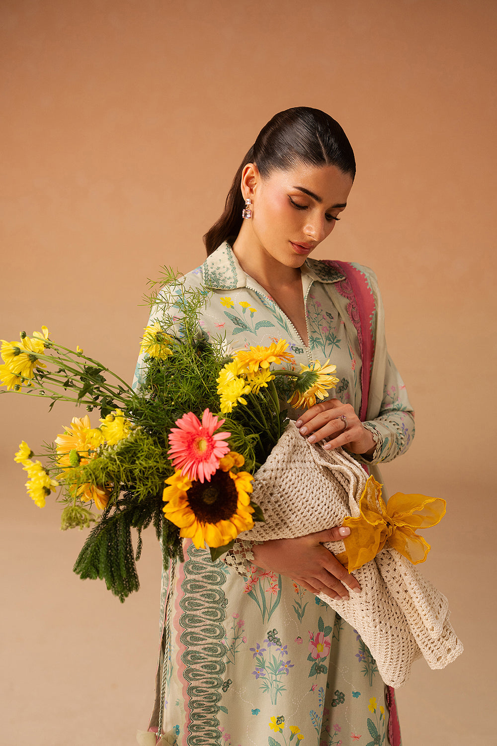 Buy Afrozeh | Haze - Summer Edit'26 (Sunlaced Green ) Suit 3 Pcs | Women Summer Dresses 2026.choose good quality brands like Maria b zainab Chottani, Hussain Rehar, sobia nazir etc... Various Pakistani branded dresses summer fabric, elegant design, perfect for casual & formal wear also shop eid collections from khaslibaas .delivery available in UK, USA, Canada, UAE, Dubai and other countries... 