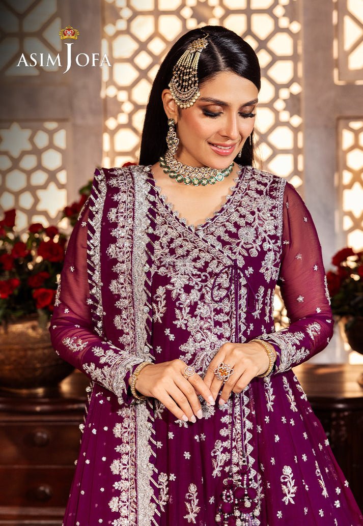 Buy AJJJD-01 EMBROIDERED CHIFFON STITCHED. choose good quality brands like Maria b zainab Chottani, Hussain Rehar etc... Various Pakistani branded dresses summer fabric, elegant design, perfect for casual & formal wear also shop eid collections from khaslibaas .delivery available in UK, USA, Canada, UAE, Dubai and other countries... 
