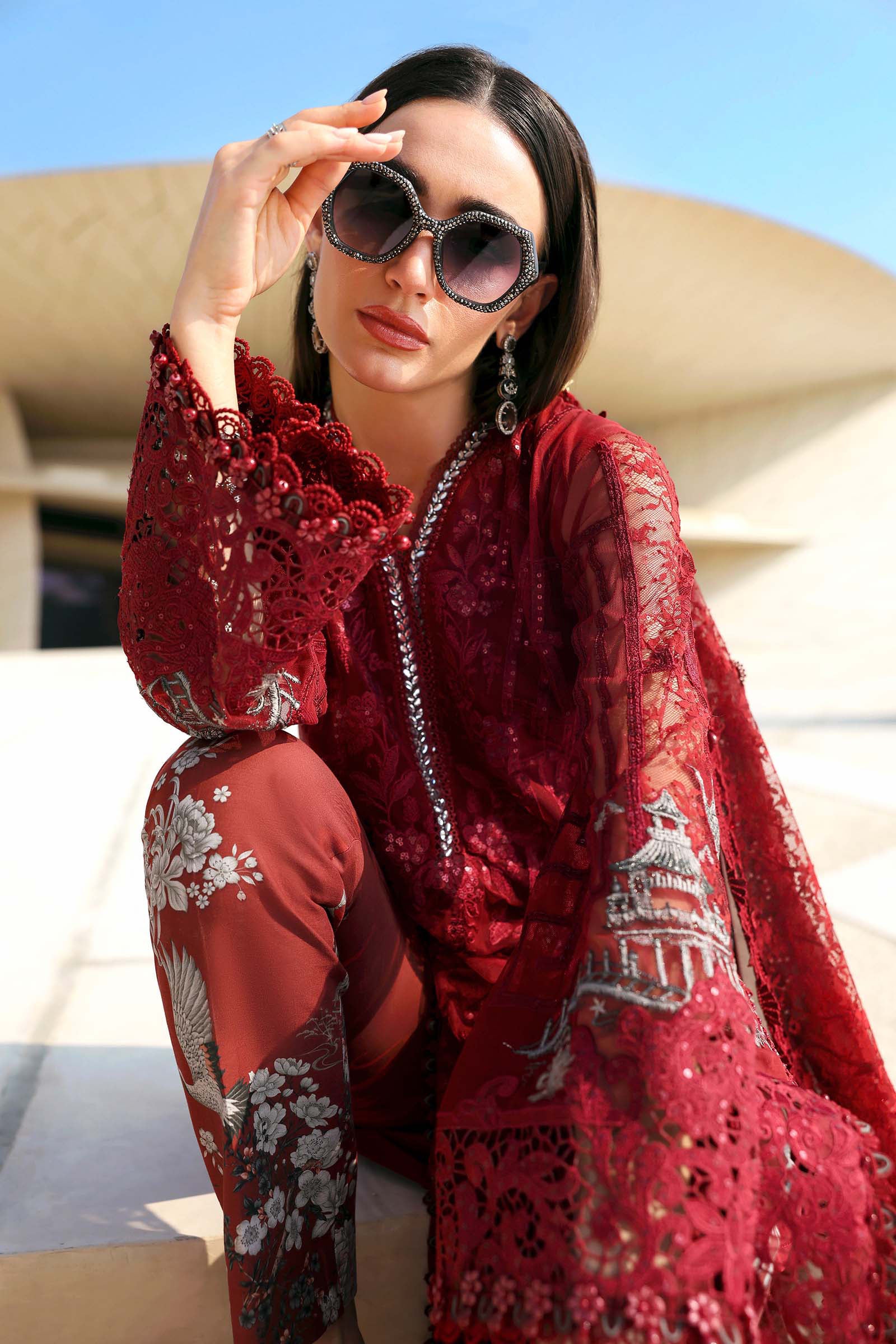 Buy from khaslibaas mariab Luxury 3 piece unstitched embroidered lawn suit for women ( D-2607-A).choose good quality brands like Maria b Sobia Nazir Various Pakistani branded dresses summer fabric, elegant design, perfect for casual & formal wear.delivery available in UK, USA,Australia, Canada, UAE, Dubai and other countries... 
