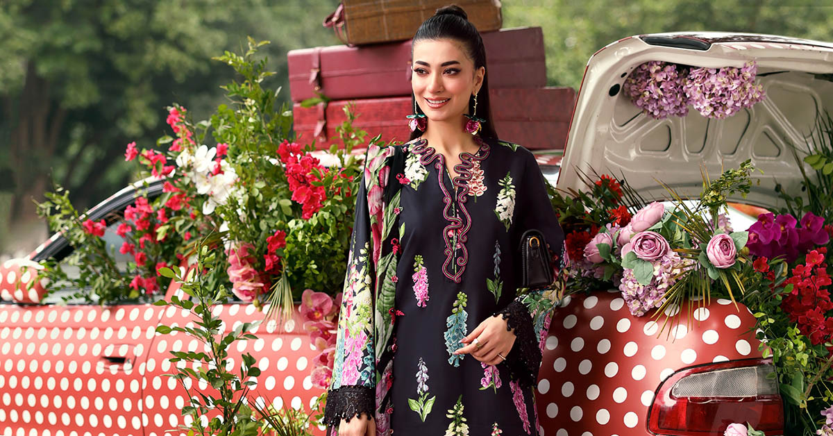 Buy from khaslibaas mariab premium 3 piece unstitched embroidered lawn suit for women (MPT-3005-B).choose good quality brands like Maria b Sobia Nazir Various Pakistani branded dresses summer fabric, elegant design, perfect for casual & formal wear.delivery available in UK, USA, Canada, UAE, Dubai and other countries... 