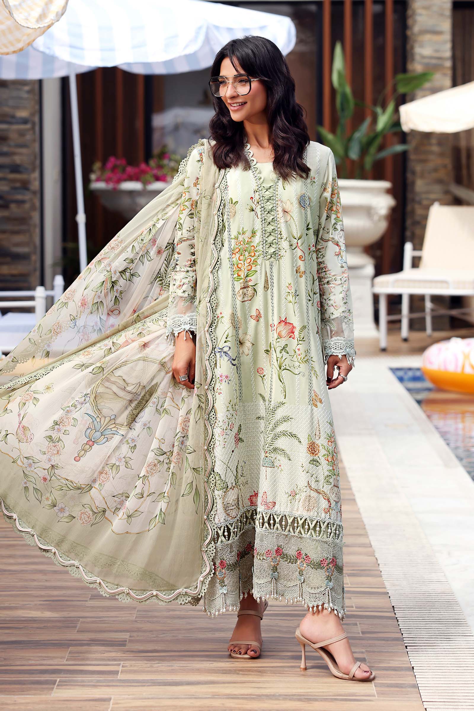 Buy from khaslibaas mariab premium 3 piece unstitched embroidered lawn suit for women (MPT-3004-B).choose good quality brands like Maria b Sobia Nazir Various Pakistani branded dresses summer fabric, elegant design, perfect for casual & formal wear.delivery available in UK, USA, Canada, UAE, Dubai and other countries... 