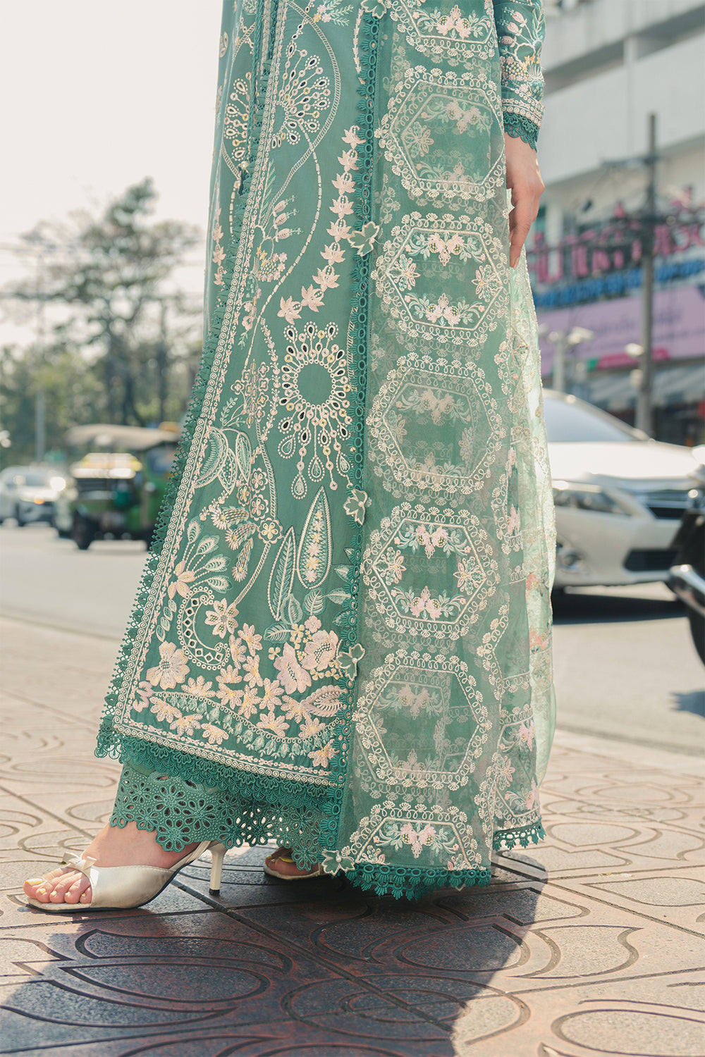 Buy Afrozeh | Mulaqaat'26 - VASL Embroidered  Suit 3 Pcs Unstitched | Women Summer Dresses 2026.choose good quality brands like Maria b zainab Chottani, Hussain Rehar, sobia nazir etc... Various Pakistani branded dresses summer fabric, elegant design, perfect for casual & formal wear also shop eid collections from khaslibaas .delivery available in UK, USA, Canada, UAE, Dubai and other countries... 