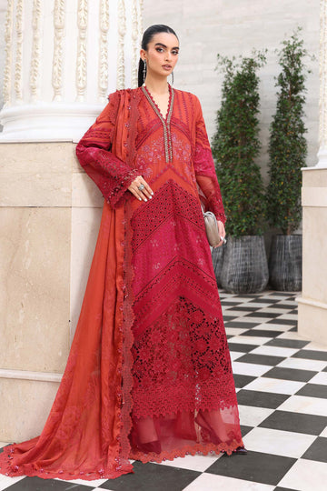 Buy from khaslibaas mariab Luxury lawn Eid II - 3 piece unstitched embroidered lawn suit for women ( D-13).choose good quality brands like Maria b Sobia Nazir Various Pakistani branded dresses summer fabric, elegant design, perfect for casual & formal wear.delivery available in UK, USA,Australia, Canada, UAE, Dubai and other countries... 