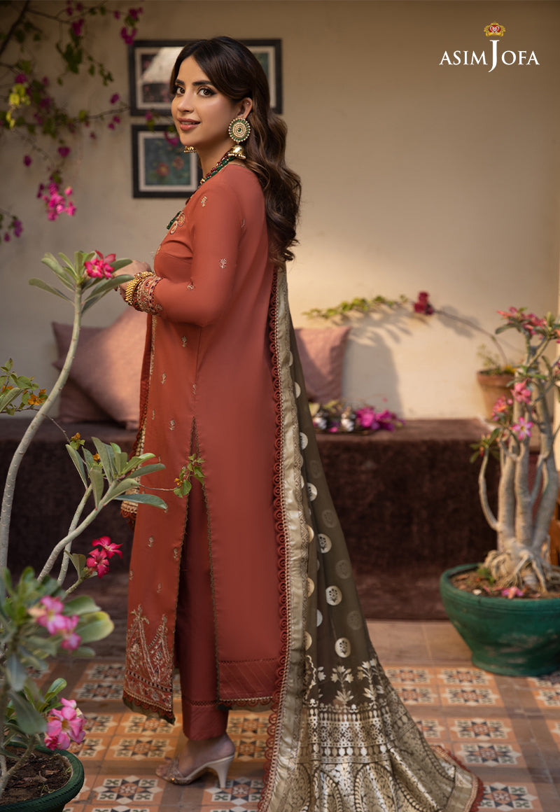 Buy Asim jofa AJZB-14 EMBROIDERED CAMBRIC   | Women FESTIVE Dress 2026.choose good quality brands like Maria b zainab Chottani, Hussain Rehar etc... Various Pakistani branded dresses summer fabric, elegant design, perfect for casual & formal wear also shop eid collections from khaslibaas .delivery available in UK, USA, Canada, UAE, Dubai and other countries... 