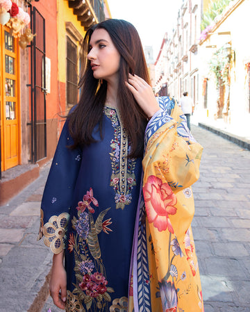 MUSHQ Odyssey Lawn 2026 Ines– Luxury Unstitched Embroidered Lawn Suit  | Women Summer Dresses 2026.choose good quality brands like Maria b zainab Chottani, Hussain Rehar, sobia nazir, Qalamkar, asim jofa etc... Various Pakistani branded dresses summer fabric, elegant design, perfect for casual & formal wear also shop eid collections from khaslibaas .delivery available in UK, USA, Canada, UAE, Dubai, Australia and other countries... 