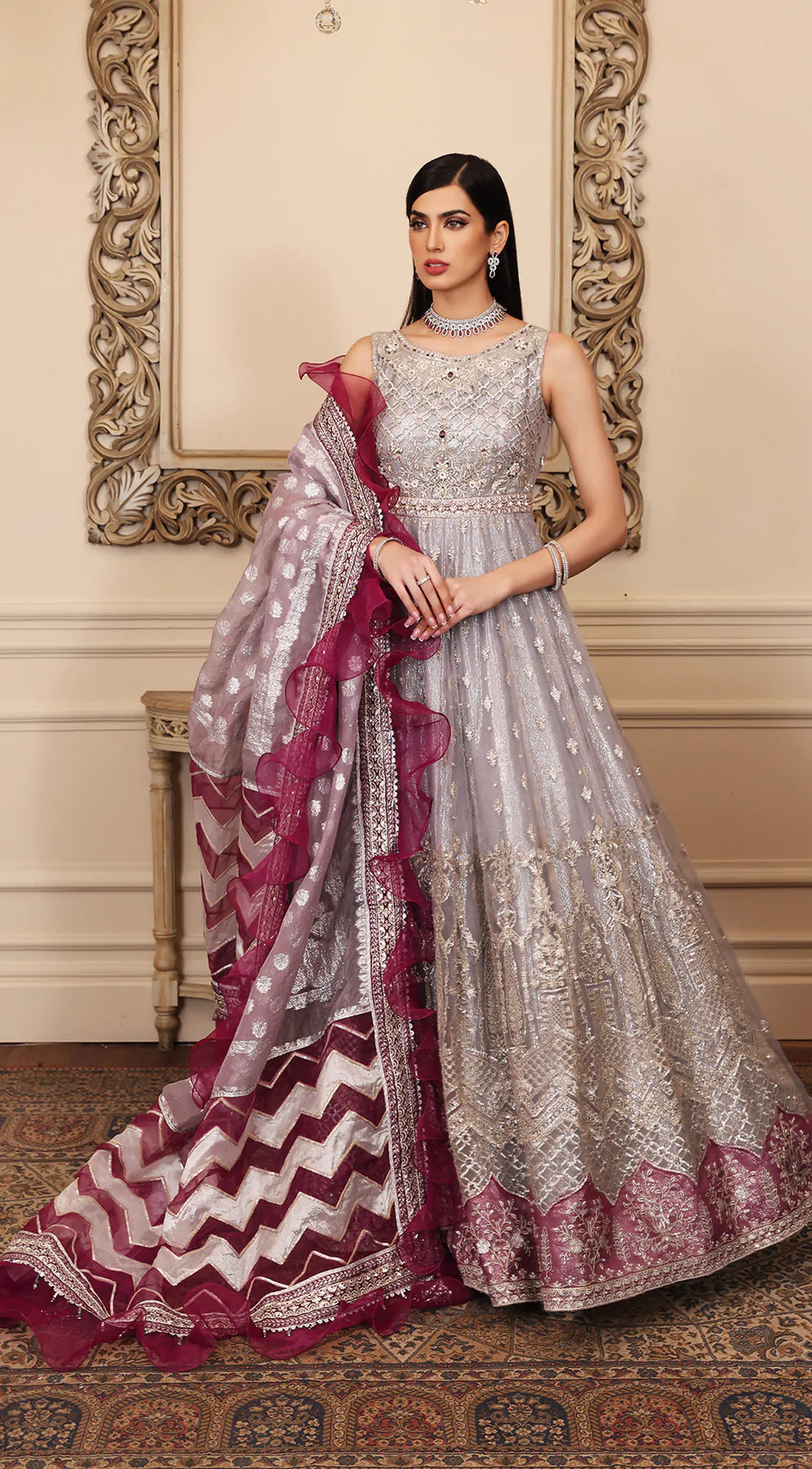 Buy ANAYA AC22-07 SELINA Opulence Embroidered Formal | FESTIVE Dress 2026.choose good quality brands like Maria b zainab Chottani, Hussain Rehar etc... Various Pakistani branded dresses summer fabric, elegant design, perfect for casual & formal wear also shop eid collections from khaslibaas .delivery available in UK, USA, Canada, UAE, Dubai and other countries... 