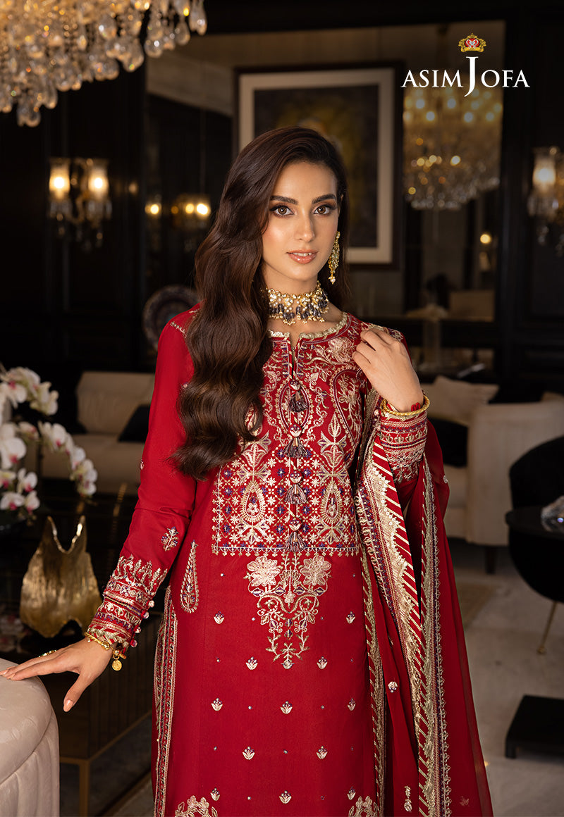 Buy Asim jofa AJRN-26 EMBROIDERED LAWN SILK   | Women FESTIVE Dress 2026.choose good quality brands like Maria b zainab Chottani, Hussain Rehar etc... Various Pakistani branded dresses summer fabric, elegant design, perfect for casual & formal wear also shop eid collections from khaslibaas .delivery available in UK, USA, Canada, UAE, Dubai and other countries... 