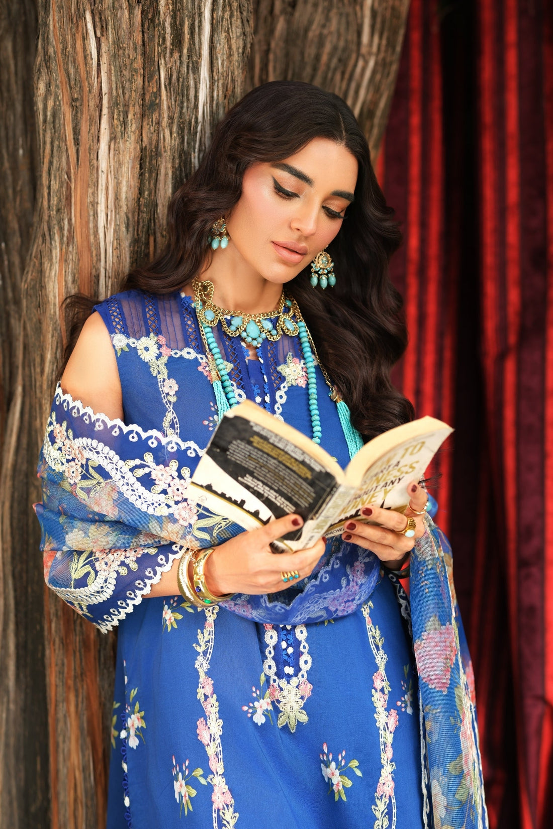Buy from khaslibaas | Maryam Hussain Luxury Lawn '26 | 3 piece unstitched embroidered lawn suit for women (Skye).choose good quality brands like Maria b, Sobia Nazir zainab Chottani Various Pakistani branded dresses summer fabric, elegant design, perfect for casual & formal wear.delivery available in UK, USA, Canada, UAE, Dubai and other countries... 