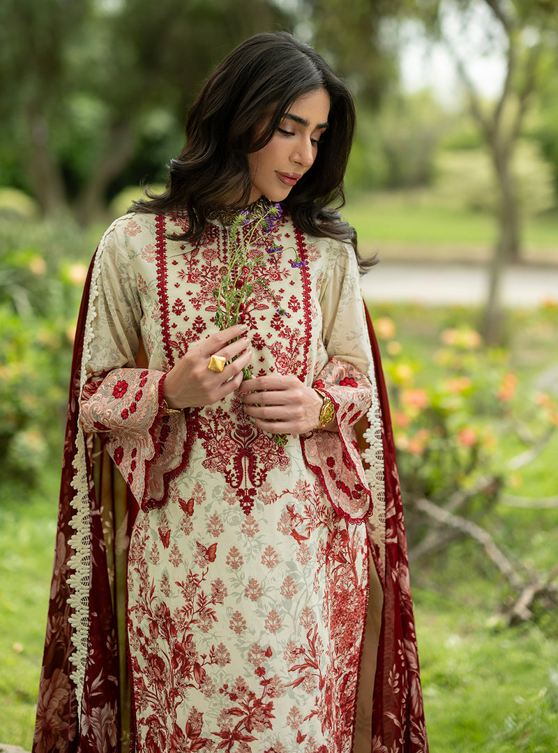 Buy from khaslibaas | ZAINAB CHOTTANI Luxury Lawn '26 | 3 piece unstitched embroidered lawn suit for women (Laine - 16).choose good quality brands like Maria b, Sobia Nazir zainab Chottani Various Pakistani branded dresses summer fabric, elegant design, perfect for casual & formal wear.delivery available in UK, USA, Canada, UAE, Dubai and other countries... 