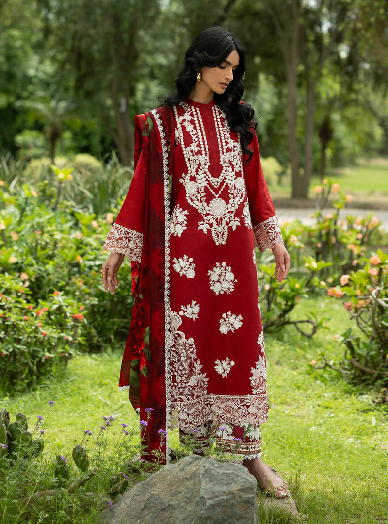 Buy from khaslibaas | ZAINAB CHOTTANI Luxury Lawn '26 | 3 piece unstitched embroidered lawn suit for women (Rohe - 05).choose good quality brands like Maria b, Sobia Nazir zainab Chottani Various Pakistani branded dresses summer fabric, elegant design, perfect for casual & formal wear.delivery available in UK, USA, Canada, UAE, Dubai and other countries... 