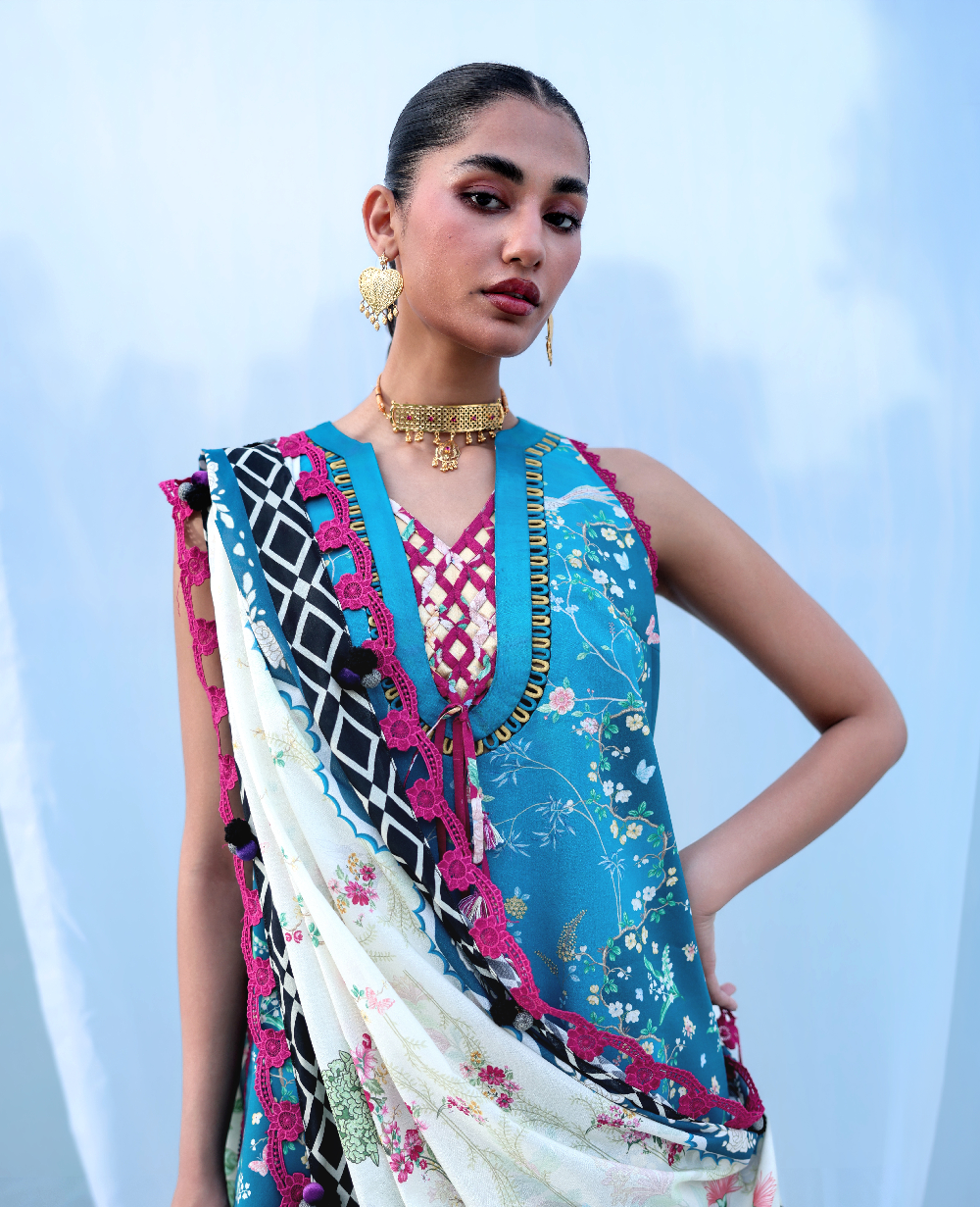 Shop from khaslibaas | Republic Womenswear - NEOMA printed Lawn '26 (Zariyah ) .Buy 100% original Designer Suit like Maria b, Sobia Nazir zainab Chottani Various Pakistani brands perfect for casual & formal wear.delivery available in UK, USA, Canada, UAE, Dubai and other countries... 