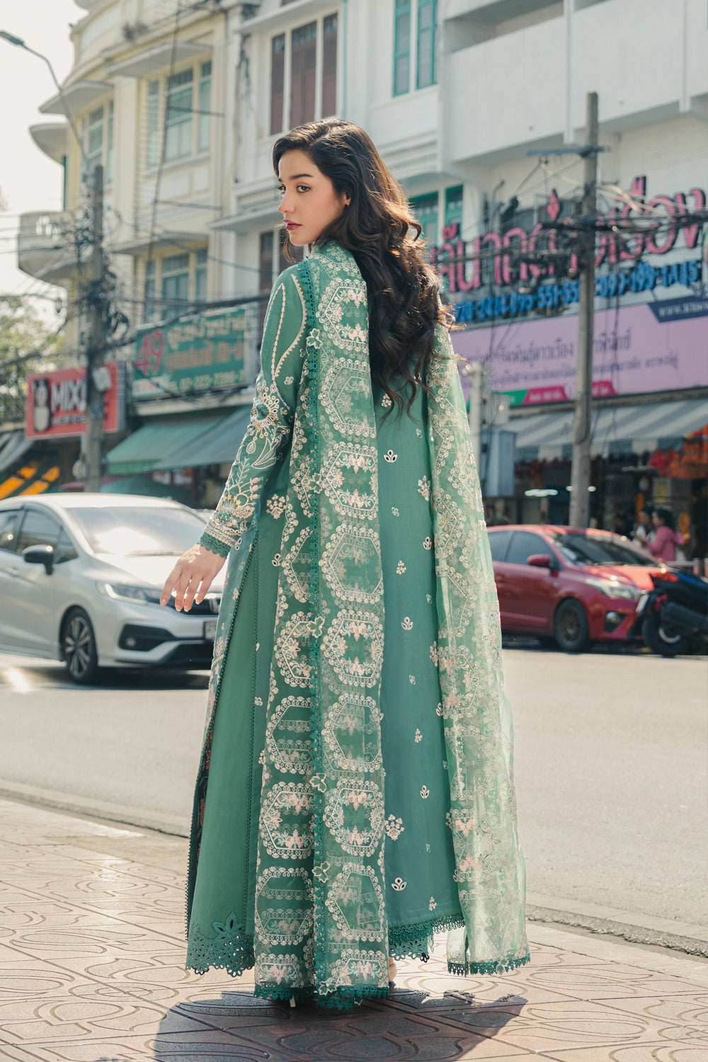 Buy Afrozeh | Mulaqaat'26 - VASL Embroidered  Suit 3 Pcs Unstitched | Women Summer Dresses 2026.choose good quality brands like Maria b zainab Chottani, Hussain Rehar, sobia nazir etc... Various Pakistani branded dresses summer fabric, elegant design, perfect for casual & formal wear also shop eid collections from khaslibaas .delivery available in UK, USA, Canada, UAE, Dubai and other countries... 
